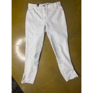 Pikeur Ladies White Equestrian Riding Pants‎ Horseback Riding Breeches 32
